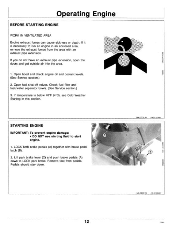 John Deere 870, 970, 1070 Compact Utility Tractors (100001-) Operator’s Manual (OMM95327) Workshop Guide