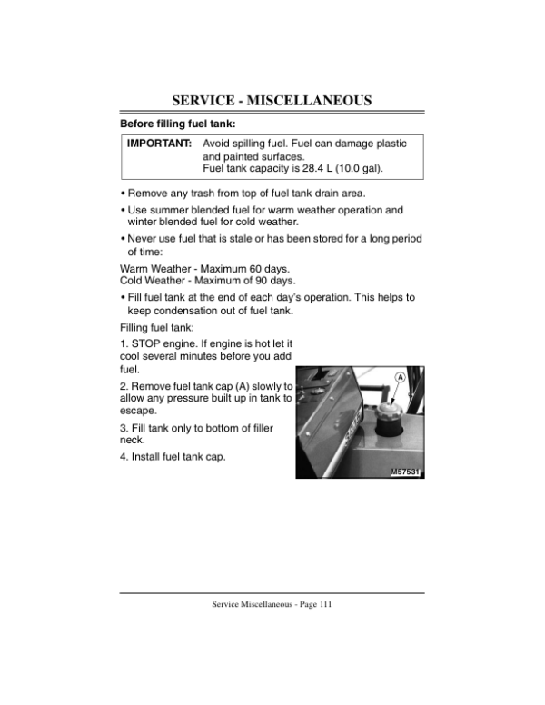 John Deere 3215 & 3235 Lightweight Fariway Mower Turf System I & II Export Edition (020001-030200) Operator’s Manual (OMMT2287) Workshop Guide