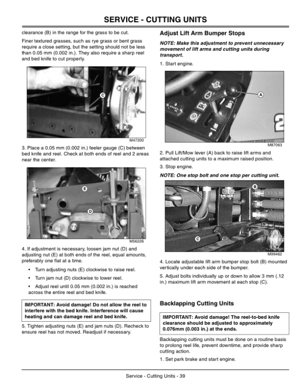 John Deere 2653A Diesel Professional Utility Mower Operator’s Manual (OMMT6751) Workshop Guide