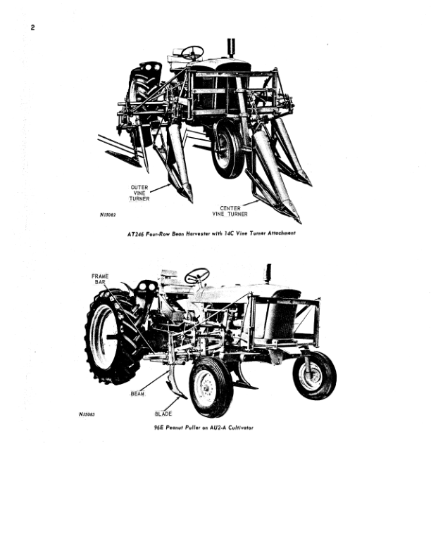John Deere AT246 Bean Harvester Operator’s Manual (OMN159030) Workshop Guide
