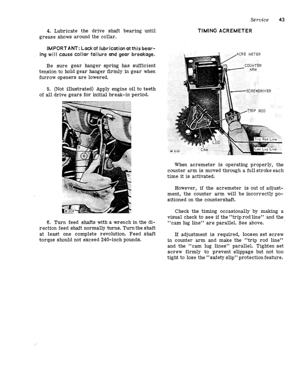 John Deere B-B Grain Drill Operator’s Manual (OMN159291) Workshop Guide