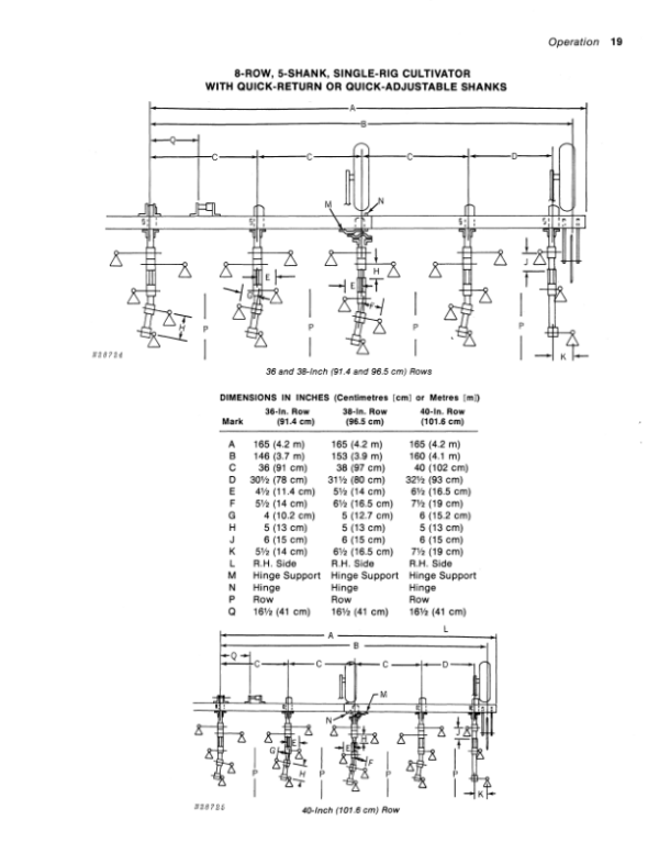 John Deere 75 Toolbar Cultivator Operator’s Manual (OMN159452) Workshop Guide