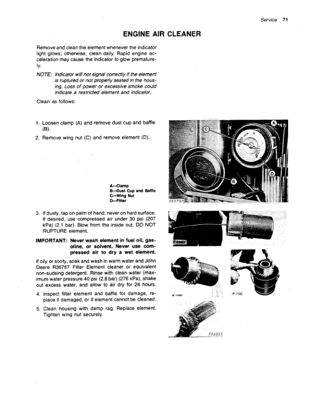John Deere 6000 Self-Propelled Sprayer, Hi-Cycle Operator’s Manual (OMN159571) Workshop Guide