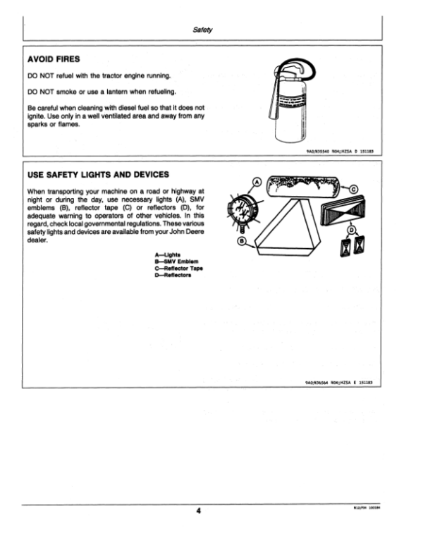 John Deere HZ Grain Drill Operator’s Manual (OMN200031) Workshop Guide