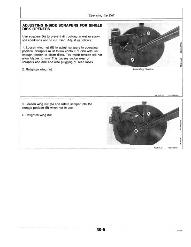 John Deere 515 Grain Drill Operator’s Manual (OMN200066) Workshop Guide