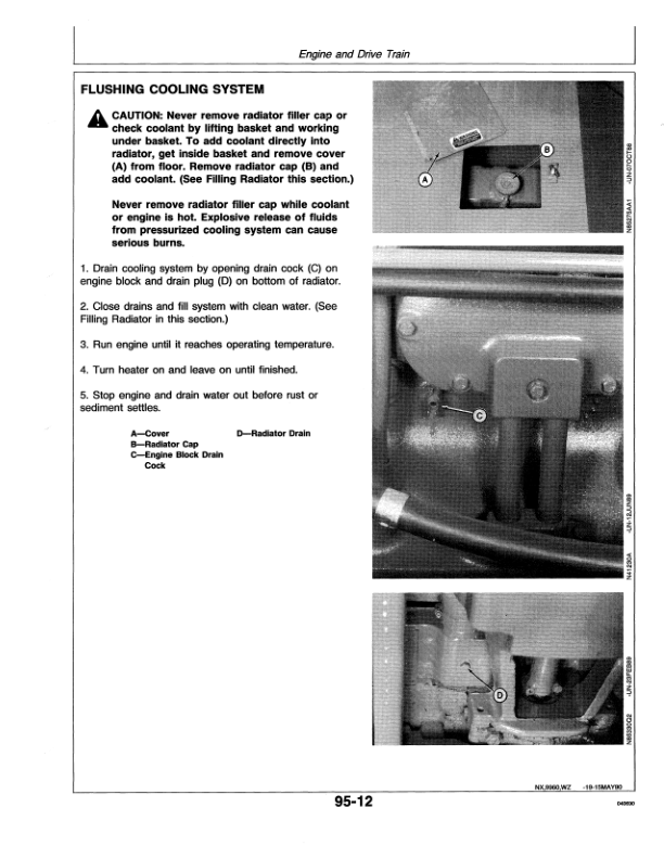 John Deere 9960 Cotton Picker Operator’s Manual (OMN200267) Workshop Guide