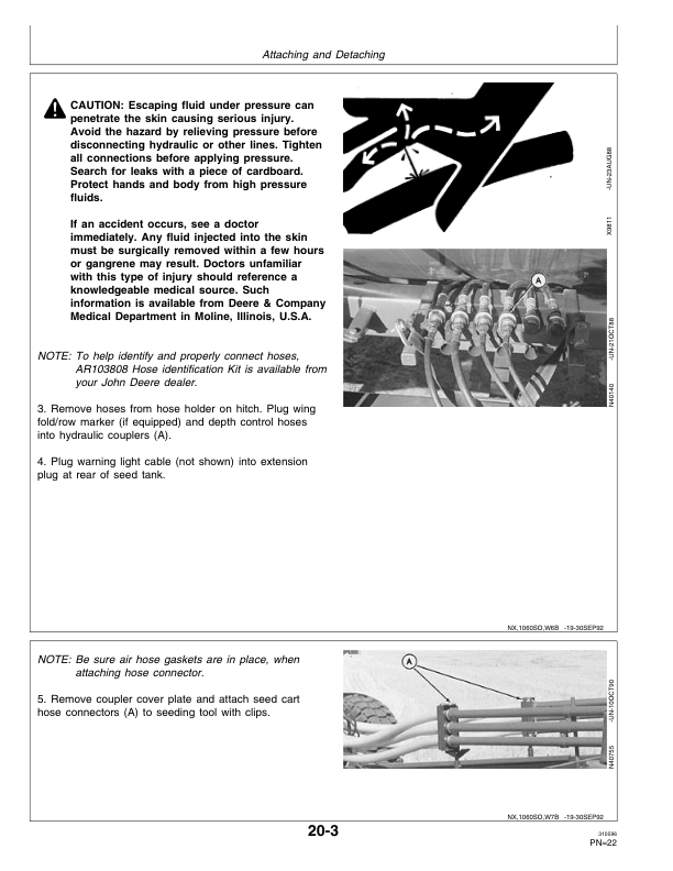 John Deere 1060 Seeding Tool Operator’s Manual (OMN200340) Workshop Guide