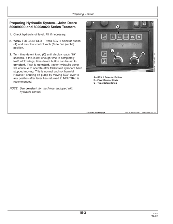John Deere 726 Mulch Finisher Operator’s Manual (OMN300067) Workshop Guide