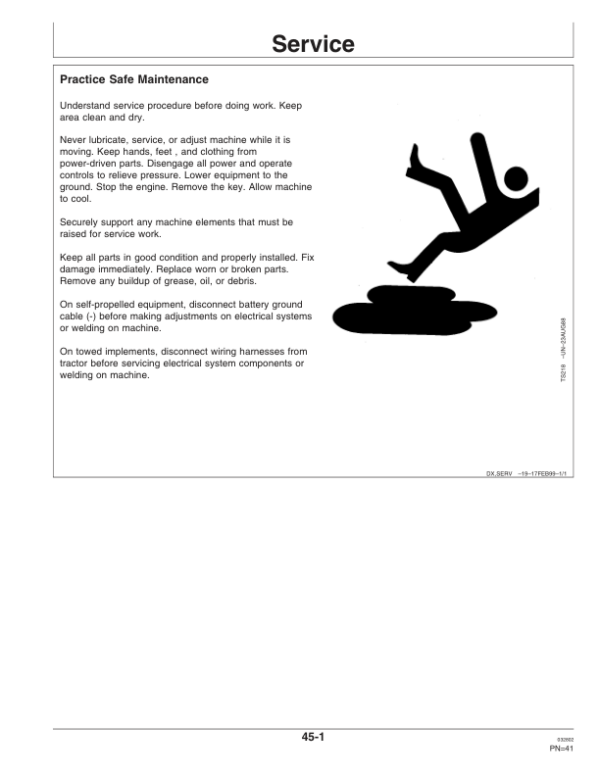 John Deere Two-Drill Hitch for 450 Series Grain Drills Operator’s Manual (OMN300144) Workshop Guide