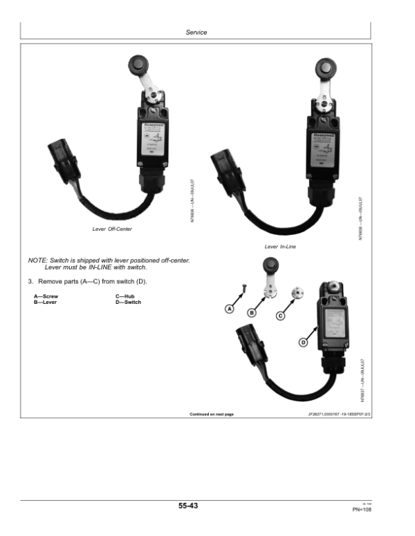 John Deere 2410 Chisel Plow North America (008000-011999) Operator’s Manual (OMN300678) Workshop Guide