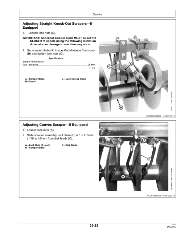 John Deere 512 Disk Ripper (016000-) Operator’s Manual (OMN403249) Workshop Guide