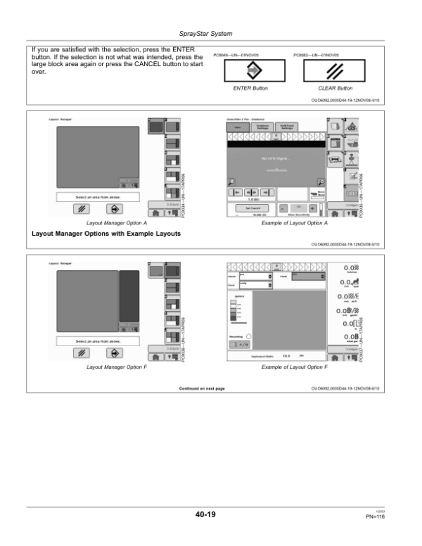 John Deere 4730 & 4830 Self-Propelled Sprayer North America (018001-023000) Operator’s Manual (OMN405418) Workshop Guide