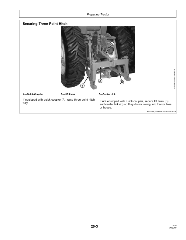 John Deere 2510C Conventional Applicator Operator’s Manual (OMN405517) Workshop Guide