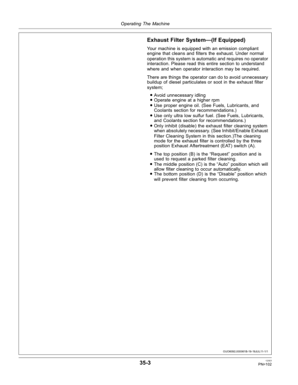 John Deere 4940 Self-Propelled Sprayer (023001-) Operator’s Manual (OMN409503) Workshop Guide