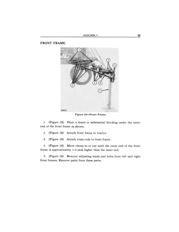 John Deere 600 Series Six-Row Cutlivator Operator’s Manual (OMN43456) Workshop Guide