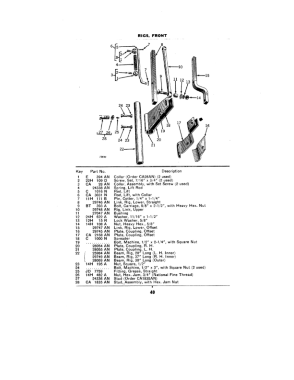 John Deere MT200 Series Row Crop Cultivators Operator’s Manual (OMN6150) Workshop Guide