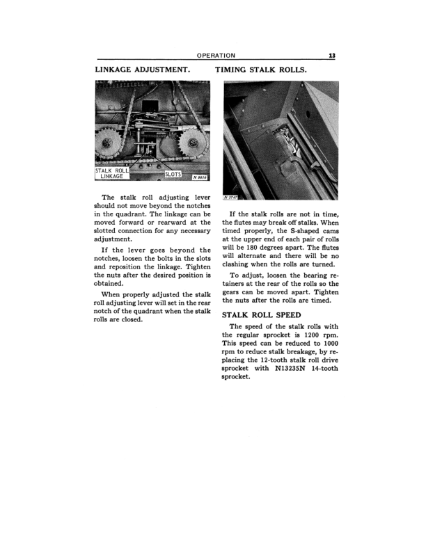 John Deere 410 Corn Head Attachments For 40, 45, 55, 95, 105 Combines Operator’s Manual (OMN97596) Workshop Guide