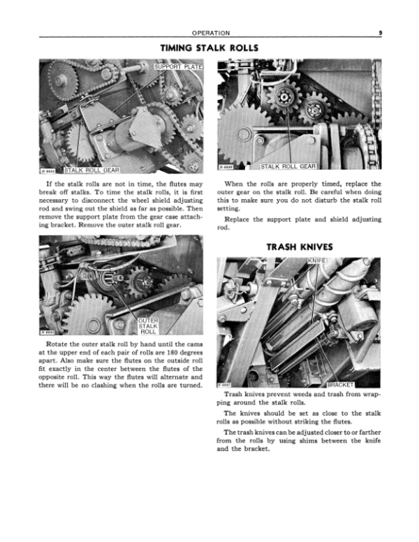 John Deere 205 Corn Attachment Operator’s Manual (OMN97706) Workshop Guide