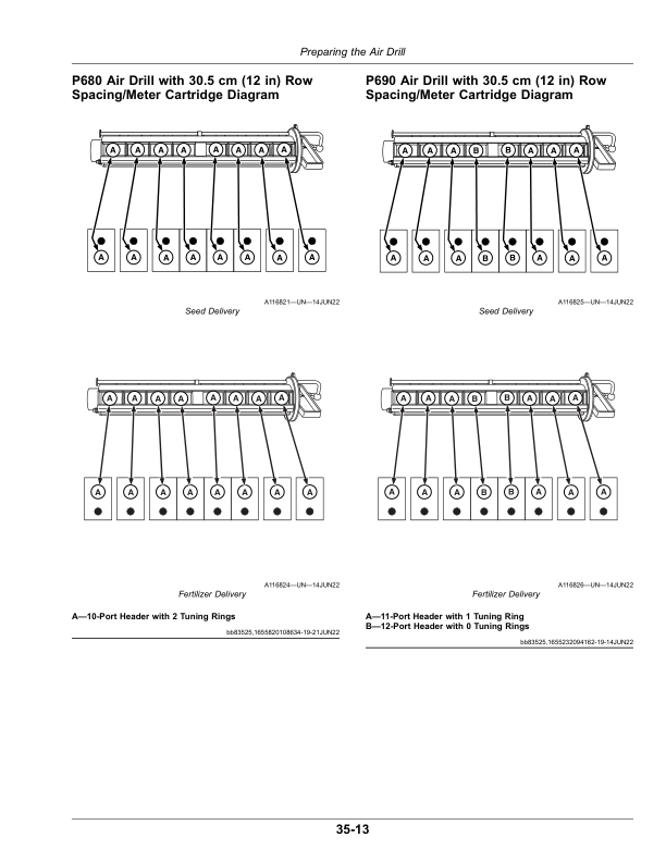 John Deere P600 Series Precision Air Hoe Drill (800101-) (North American) Operator’s Manual (OMP60002) Workshop Guide