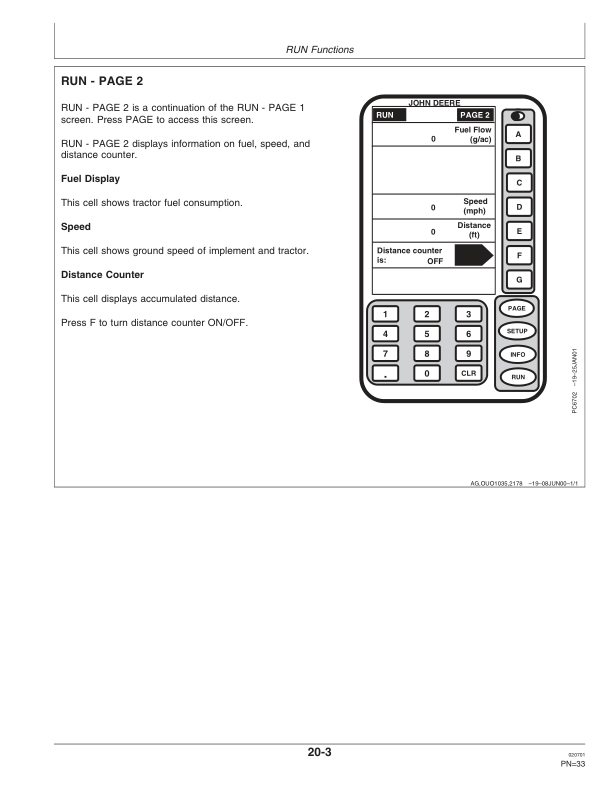 John Deere Greenstar Monitor Display Operator’s Manual (OMPC20086) Workshop Guide