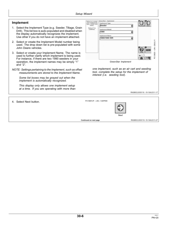 John Deere GreenStar Applications GS3 Display Operator’s Manual (OMPFP11483) Workshop Guide