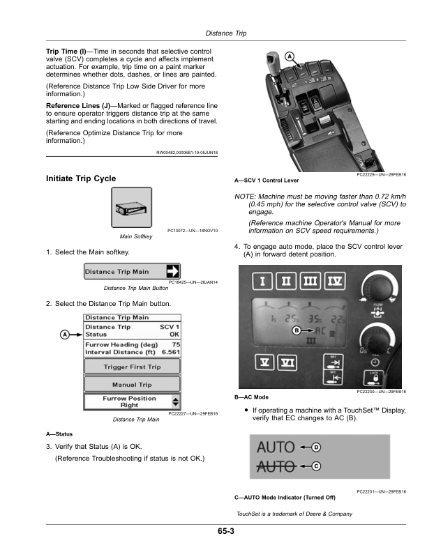 John Deere iGrade (S.N. PCXL01A or B) Operator’s Manual (OMPFP19003) Workshop Guide