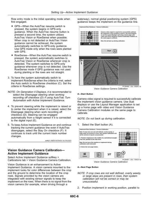 John Deere Active Implement Guidance Operator’s Manual (OMPFP24083) Workshop Guide