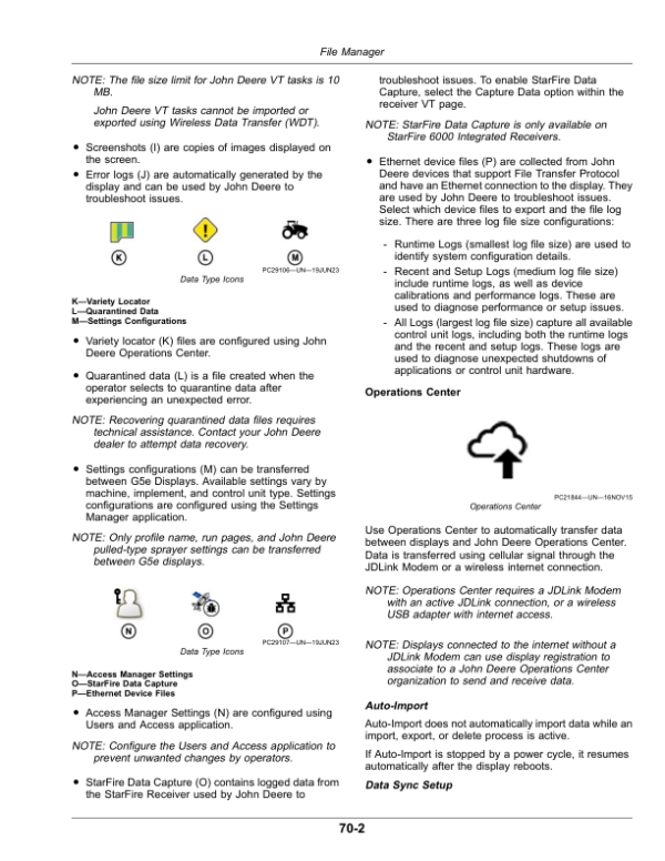 John Deere G5e Display Operator’s Manual (OMPFP25132) Workshop Guide