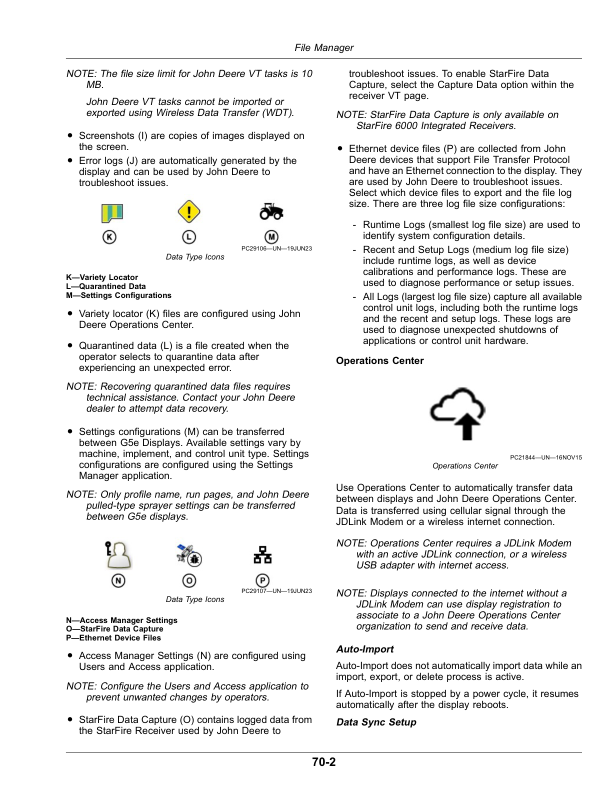 John Deere G5e Display Operator’s Manual (OMPFP25132) Workshop Guide