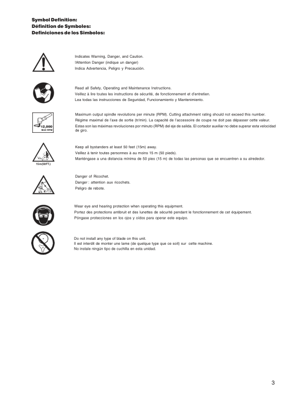 John Deere T105CLE String Trimmer (UT20843) Operator’s Manual (OMPS05080) Workshop Guide