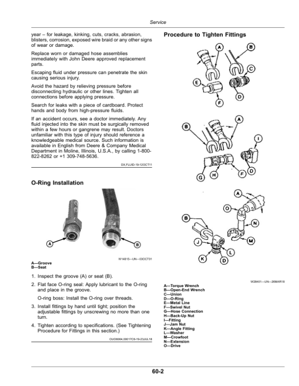 John Deere 553 Loader (Manufactured in Montenegro) Operator’s Manual (OMPXX12055) Workshop Guide