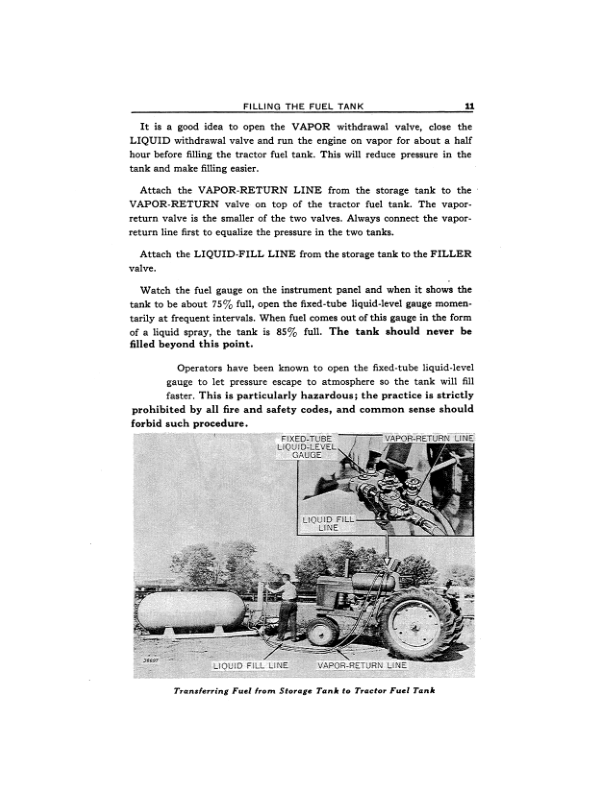 John Deere Model 50 LP-Gas Tractor (Supplement) Operator’s Manual (OMR2048) Workshop Guide