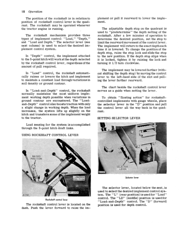 John Deere 5010 Standard Tractor Operator’s Manual (OMR35980) Workshop Guide