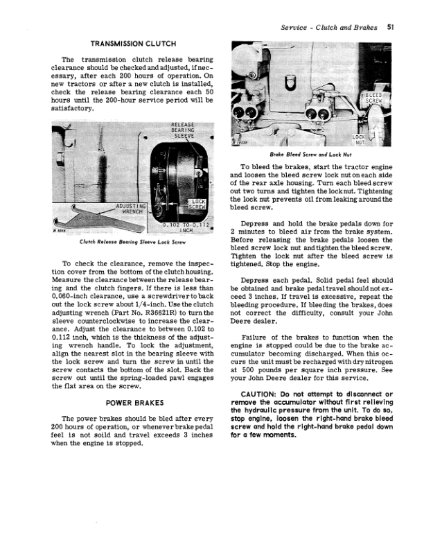 John Deere 5020 Row-Crop Tractor Operator’s Manual (OMR42449) Workshop Guide