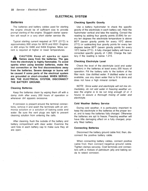 John Deere OEM Engines – 6404D, 6404T, 6404A, 6466A, 6531D, 6531A, 6619A Operator’s Manual (OMR65846) Workshop Guide