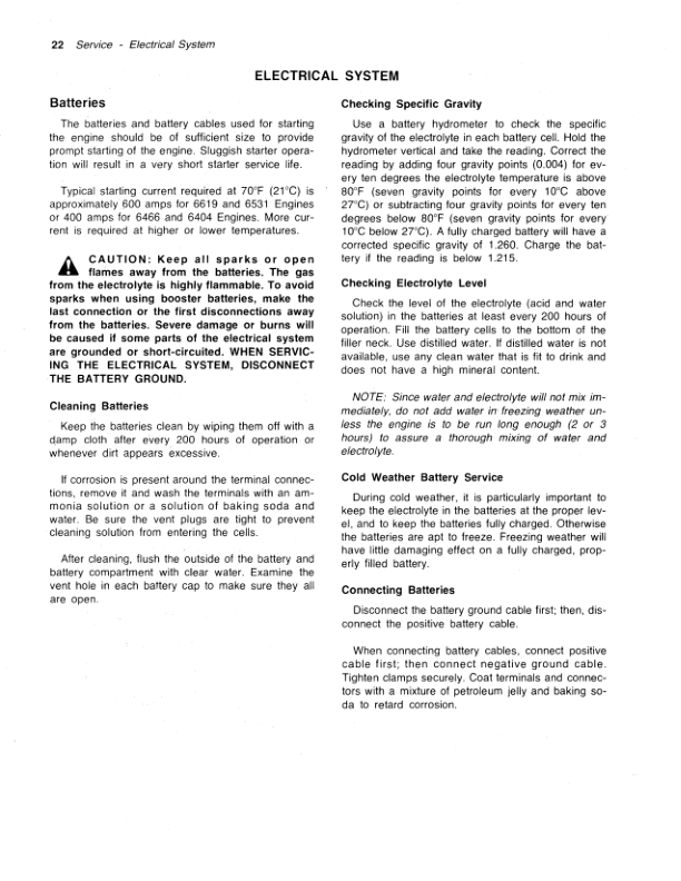 John Deere OEM Engines – 6404D, 6404T, 6404A, 6466A, 6531D, 6531A, 6619A Operator’s Manual (OMR65846) Workshop Guide