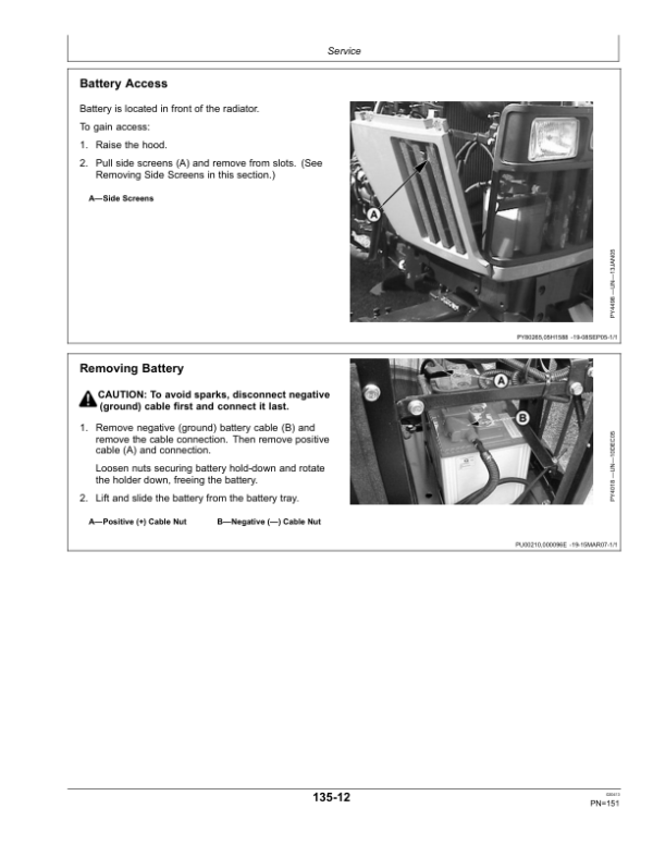 John Deere 5303, 5403 Tractors Operator’s Manual (OMRE247016) Workshop Guide