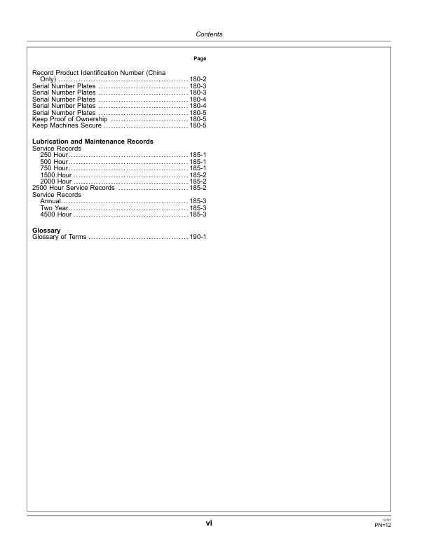 John Deere 9230, 9330, 9430, 9530, 9630 Tractors (016000-) Operator’s Manual (OMRE312191) Workshop Guide