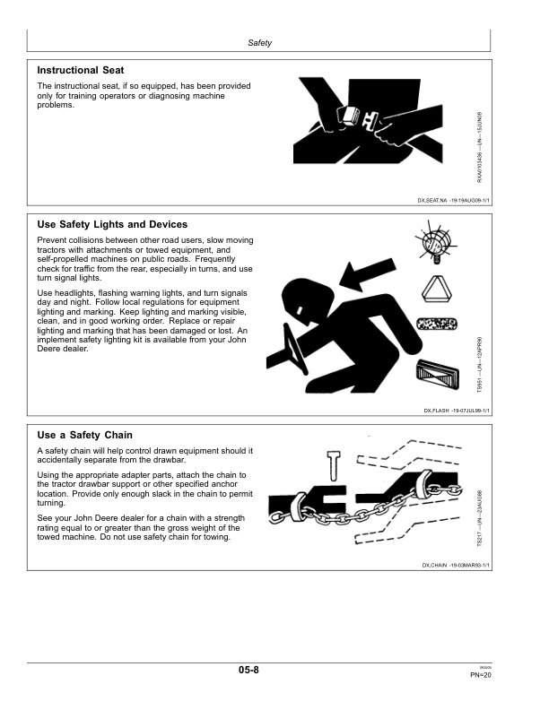 John Deere 9430, 9530, 9630 Scraper Tractors (016000-) Operator’s Manual (OMRE312212) Workshop Guide