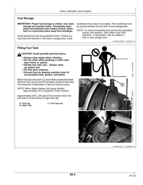 John Deere 9430T, 9530T, 9630T Tractors (912000-) (Export Edition) Operator’s Manual (OMRE312222) Workshop Guide