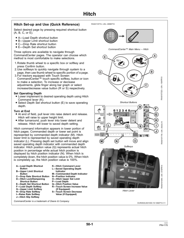 John Deere 8235R, 8260R, 8285R, 8310R 8335R & 8360R Tractors Operator’s Manual (OMRE317087) Workshop Guide