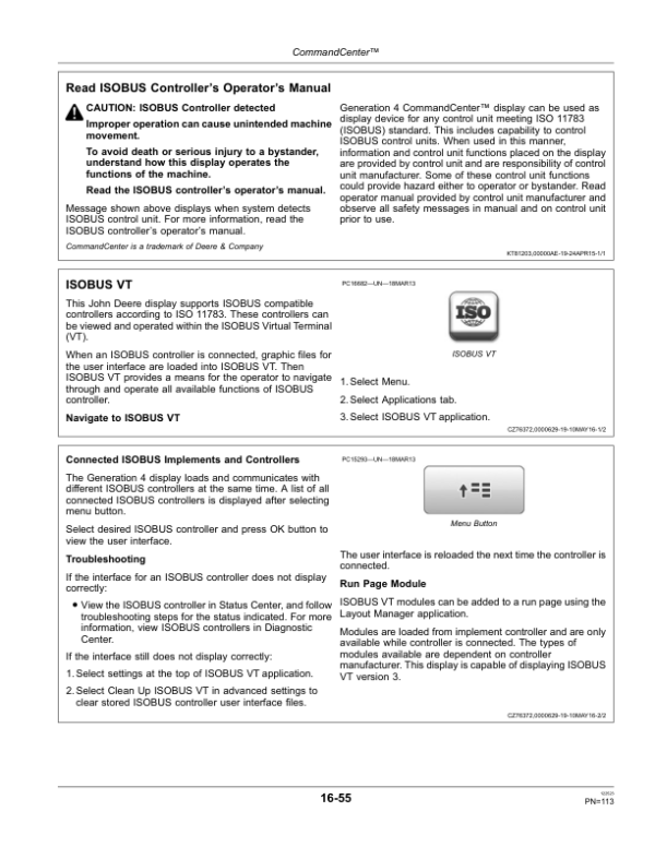 John Deere 9370R, 9420R, 9470R, 9520R, 9570R & 9620R Tractors North America (015000-052000) Operator’s Manual (OMRE569049) Workshop Guide