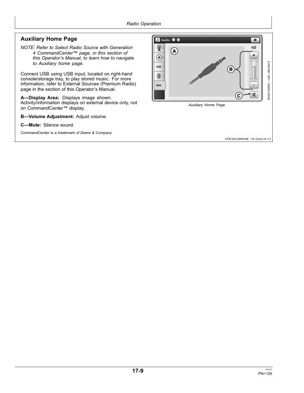 John Deere 9370R, 9420R, 9470R, 9520R, 9570R& 9620R Tractors European Edition (015000- ) Operator’s Manual (OMRE578662) Workshop Guide
