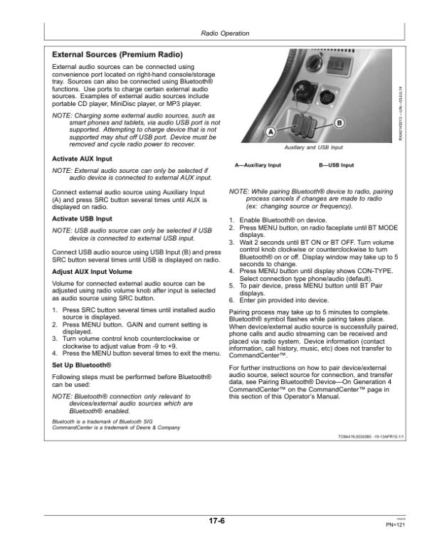 John Deere 9470RT, 9520RT & 9570RT (9RT) Scraper Tractors (North American) Operator’s Manual (OMRE584628) Workshop Guide