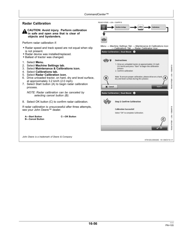 John Deere 9470RX, 9520RX, 9570RX & 9620RX (9RX) Tractors Operator’s Manual (OMRE584631) Workshop Guide