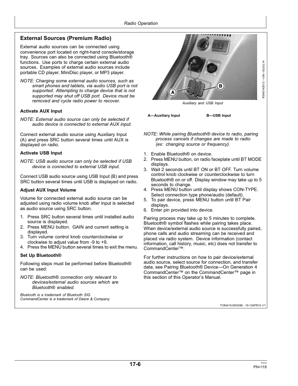 John Deere 9470RX, 9520RX & 9570RX (9RX) Scraper Tractors Operator’s Manual (OMRE584632) Workshop Guide