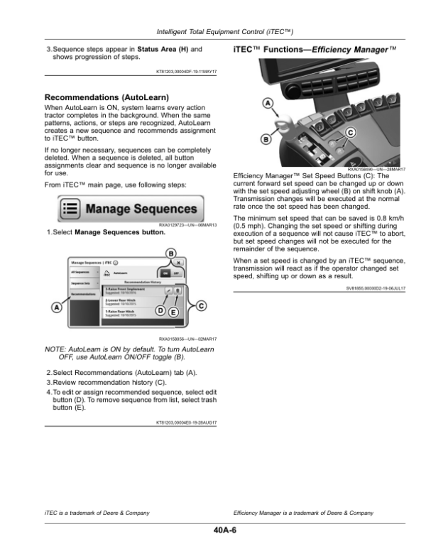 John Deere 9470RT, 9520RT & 9570RT Scraper Tractors Operator’s Manual (OMRE589722) Workshop Guide