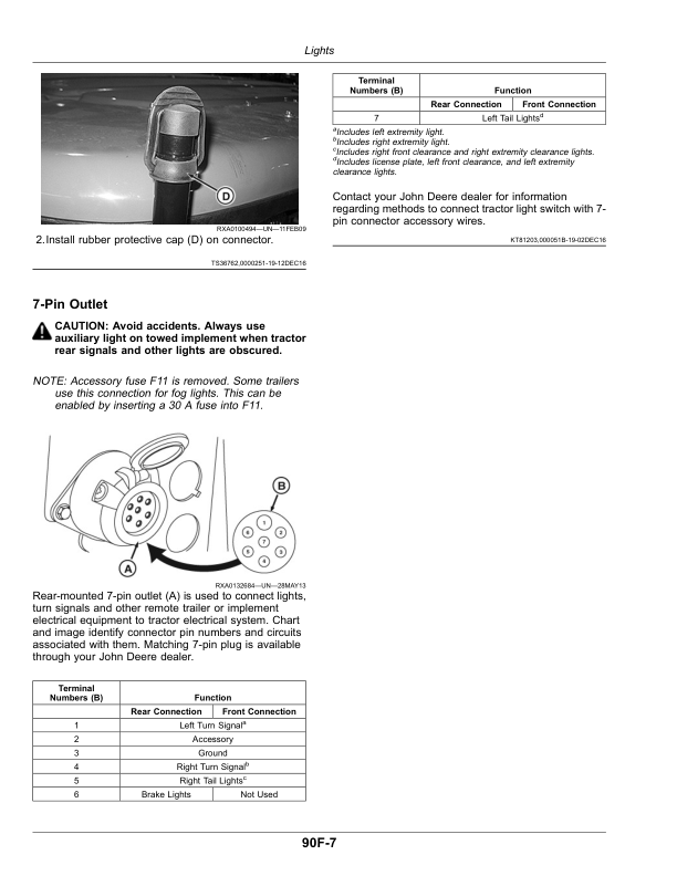 John Deere 9470RT, 9520RT & 9570RT Scraper Tractors Operator’s Manual (OMRE589731) Workshop Guide