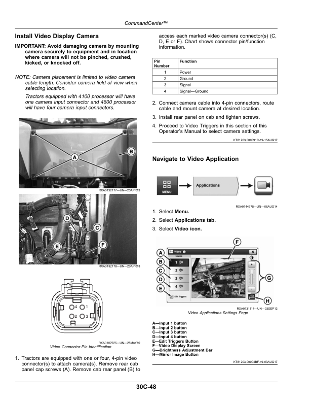 John Deere 9470RX, 9520RX, 9570RX Scraper Tractors Operator’s Manual (OMRE591603) Workshop Guide