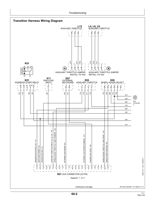 John Deere PowerTech 12.5L 6125AFM01 Marine Diesel Engines Operator’s Manual (OMRG28994) Workshop Guide